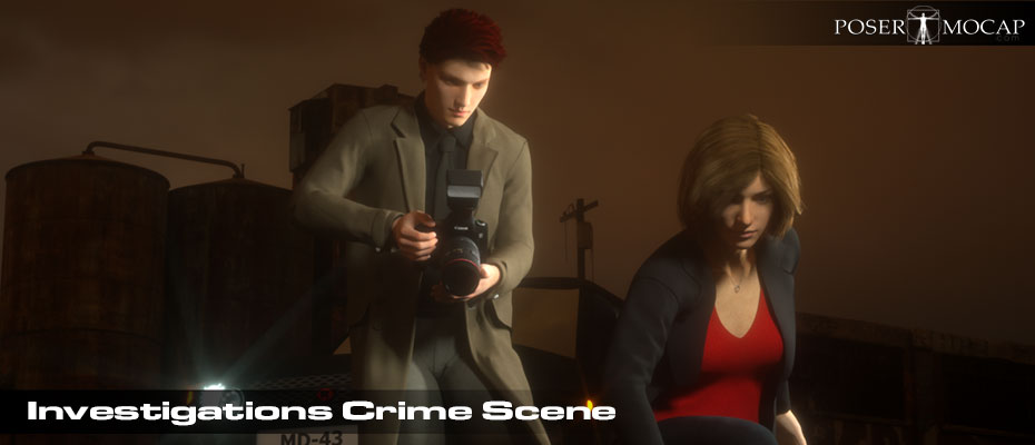 Investigations Crime Scene Now Available at Daz3D